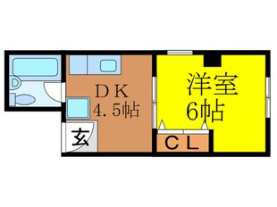 カンフォート淡路の物件間取画像